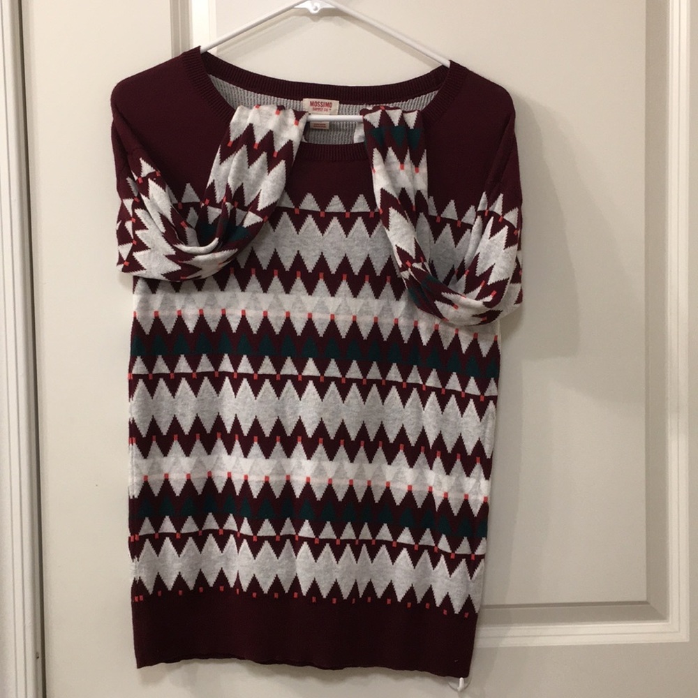 Patterned sweater